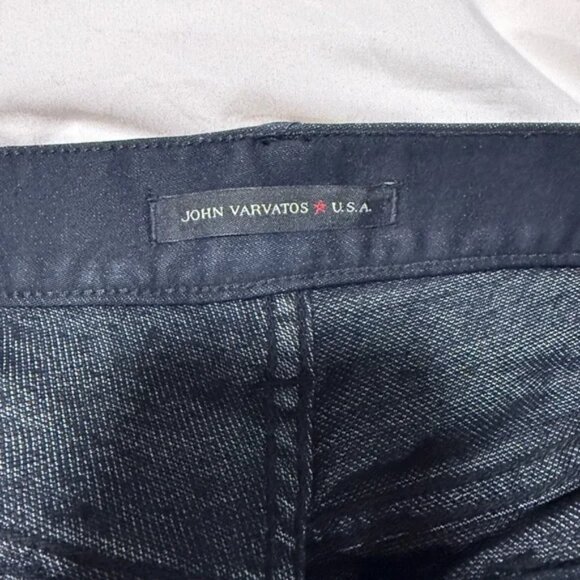John Varvatos Black Bowery Pants - Size 32 - Picture 5 of 5